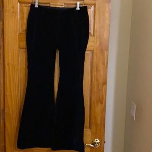 Black Velvet Pants